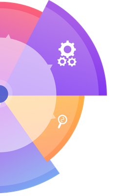 Illustration depicting the 14-step software building process at elSapiens, emphasizing excellence, transparency, and collaboration